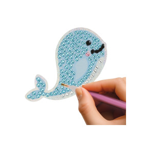 Diamentowe naklejki DIY Apli Kids - Morze
