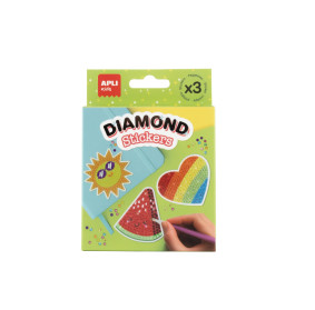 Diamentowe naklejki DIY Apli Kids - Lato