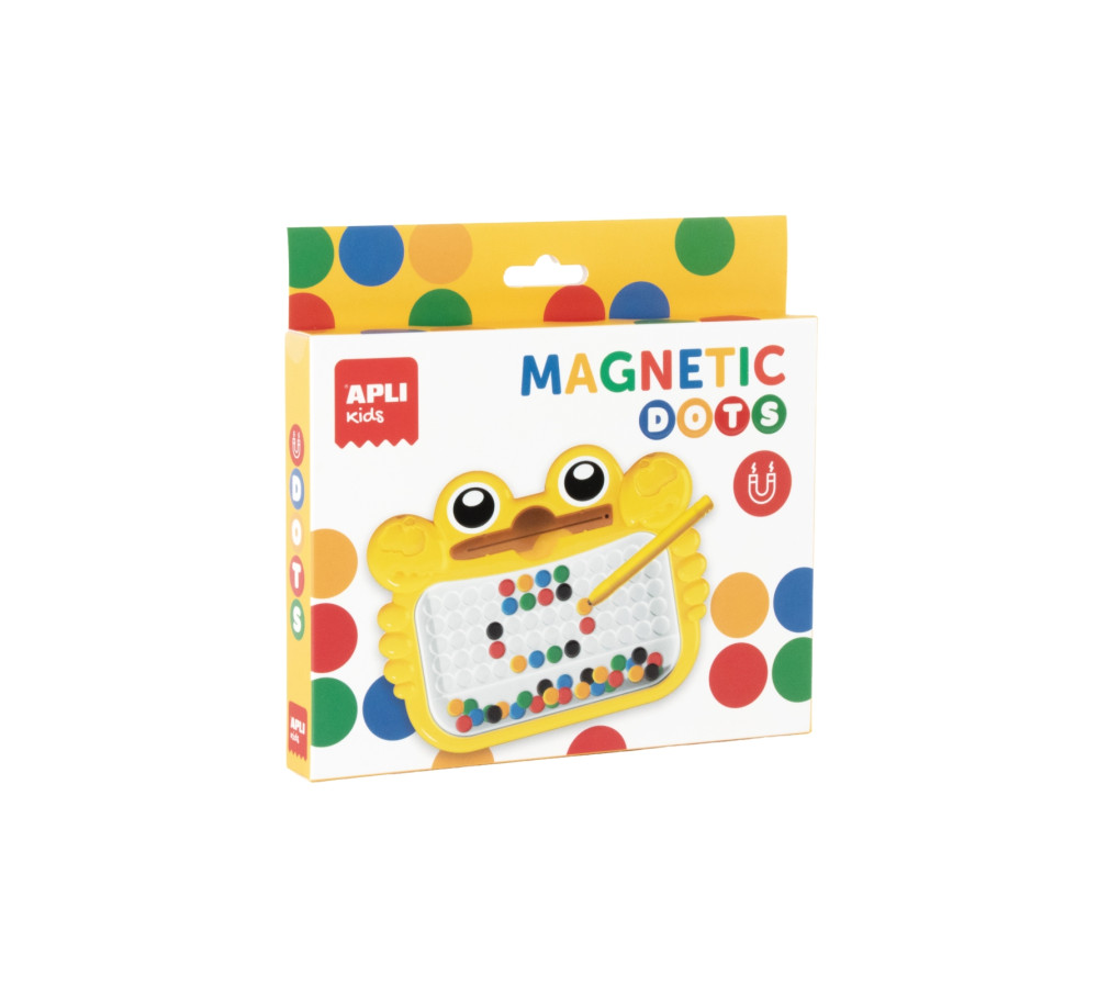 Mała tablica magnetyczna z kropkami Apli Kids krab