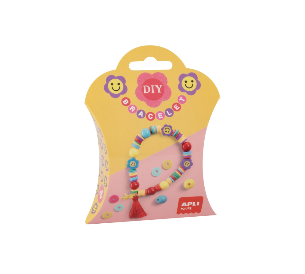 Zestaw do robienia bransoletek DIY Apli Kids - Uśmiech