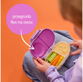 Snackbox, Pojemnik na przekąski, Sugar Plum, b.box