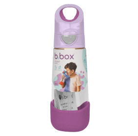 Butelka na wodę tritanowa ze słomką 600ml Sugar Plum b.box
