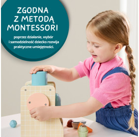 Zabawka edukacyjna duża lodziarnia 36m+, Topbright