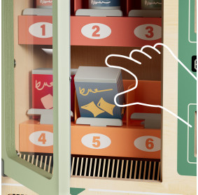 Zabawkowy automat sprzedający Shop&Go 36m+, Topbright