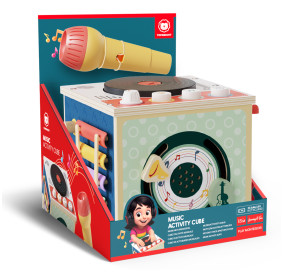 Muzyczna kostka dla malucha 18m+, Topbright