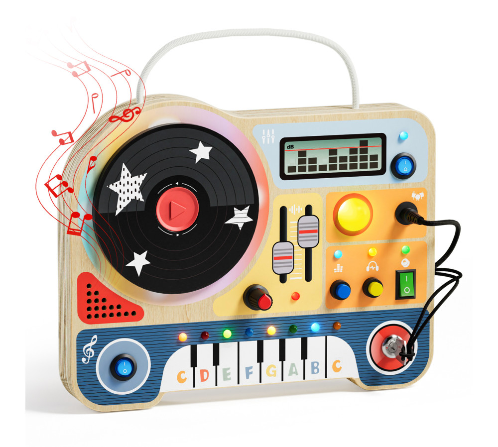 Interaktywna tablica muzyczna Mały DJ 36m+, Topbright