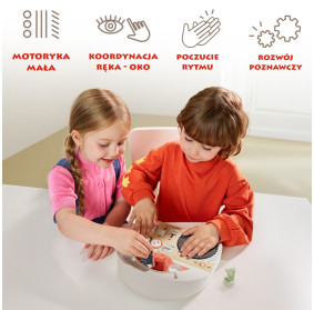Topbright Interaktywna konsola muzyczna dla dzieci - zabawka muzyczna 18m+