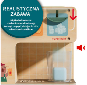 Topbright Wyciskarka do soków Boutique – Zabawka edukacyjna dla dzieci 36m+