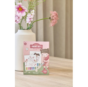 Little Dutch Zestaw kolorowanek wodnych Rosa & Friends