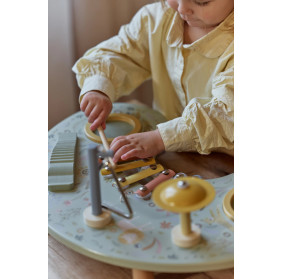 Little Dutch Drewniany stolik muzyczny Safari Friends FSC