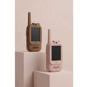 KidTooki - Video Walkie Talkie Pink&Brown Kidlupe, Kidinex