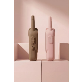 KidTooki - Video Walkie Talkie Pink&Brown Kidlupe, Kidinex