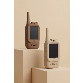 Video Walkie Talkie Beige&Brown Kidlupe, Kidinex