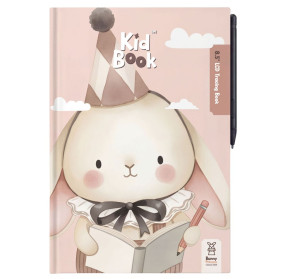 Tablet Graficzny z kartami pracy do rysowania - KidBook - Rabbit Kidlupe, Kidinex