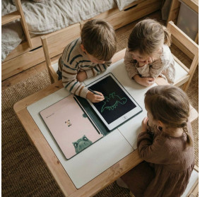 Tablet Graficzny z kartami pracy do rysowania - KidBook - Dino Kidlupe, Kidinex
