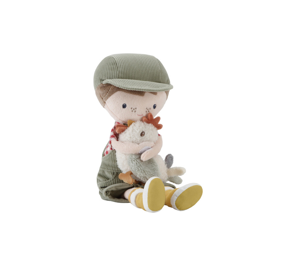 Little Dutch Farmer Jim z kurczaczkiem 35 cm LD4563