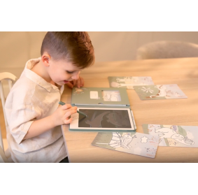 Little Dutch Tablet do rysowania Safari Friends