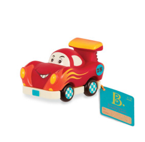 Zestaw 3 mini autek z wyścigówką z napędem – Mini Wheeee-ls! B.TOYS