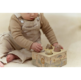 Little Dutch Drewniana zabawka pop-up Safari Friends FSC