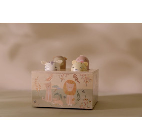 Little Dutch Drewniana zabawka pop-up Safari Friends FSC