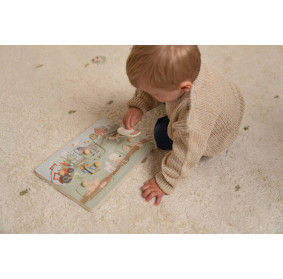 Little Dutch Puzzle dźwiękowe Little Farm FSC LD7140
