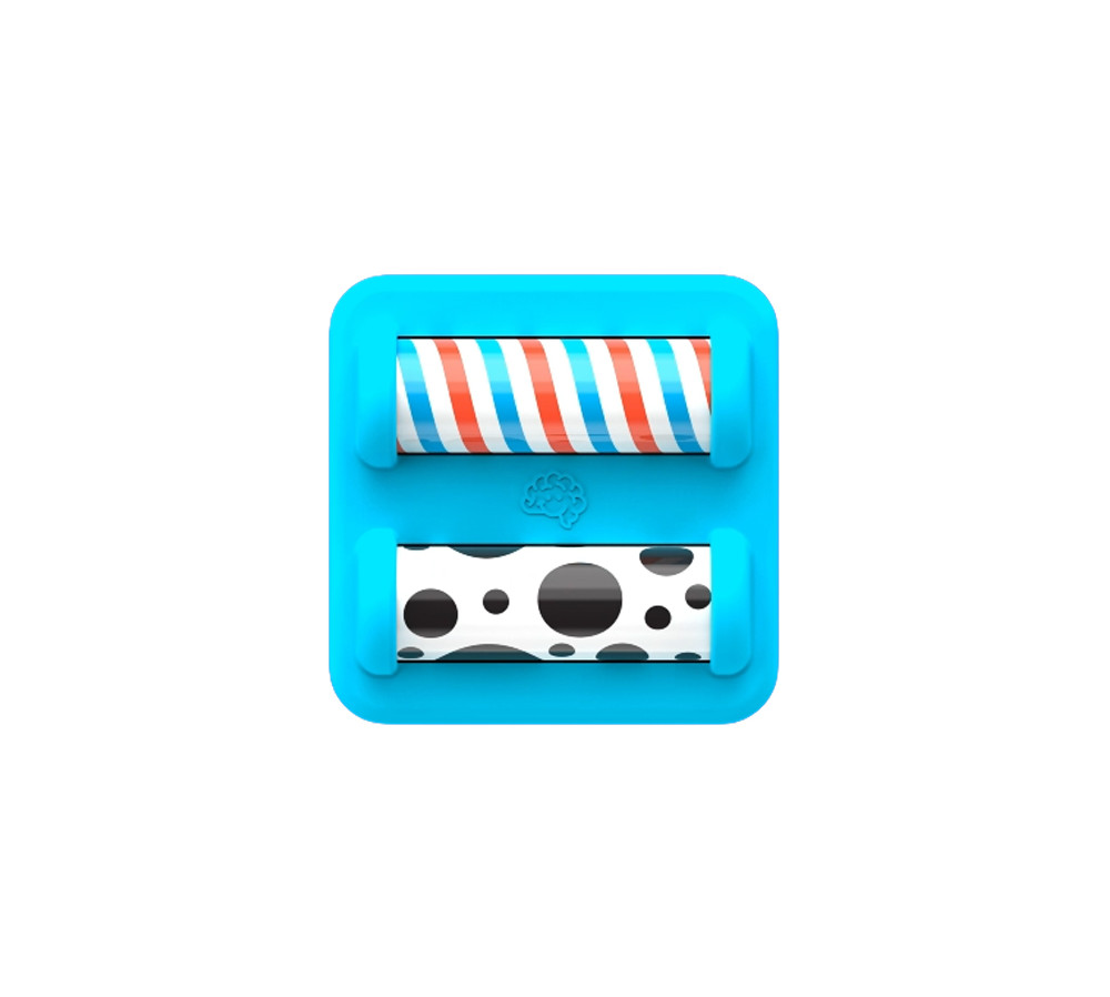PlayTab Sensoryczny Kwadrat. Wałeczki FAT BRAIN TOY FA488-34