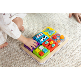 PlayTab Sensoryczny Kwadrat. Suwaki FAT BRAIN TOY CO FA488-36