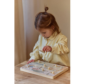 Little Dutch Puzzle dźwiękowe Safari Friends FSC LD7440