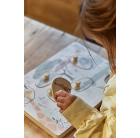 Little Dutch Puzzle dźwiękowe Safari Friends FSC LD7440