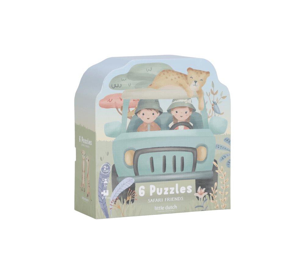Little Dutch Puzzle XL Safari Friends FSC LD7450
