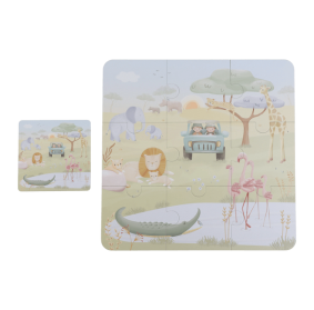 Little Dutch Puzzle XL Safari Friends FSC LD7450
