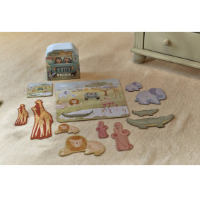 Little Dutch Puzzle XL Safari Friends FSC LD7450