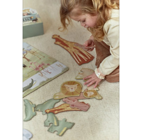 Little Dutch Puzzle XL Safari Friends FSC LD7450