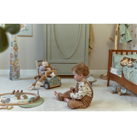 Little Dutch Pociąg z torami Safari Friends FSC LD7451