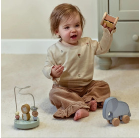 Little Dutch Drewniany zestaw prezentowy Safari Friends FSC LD7456