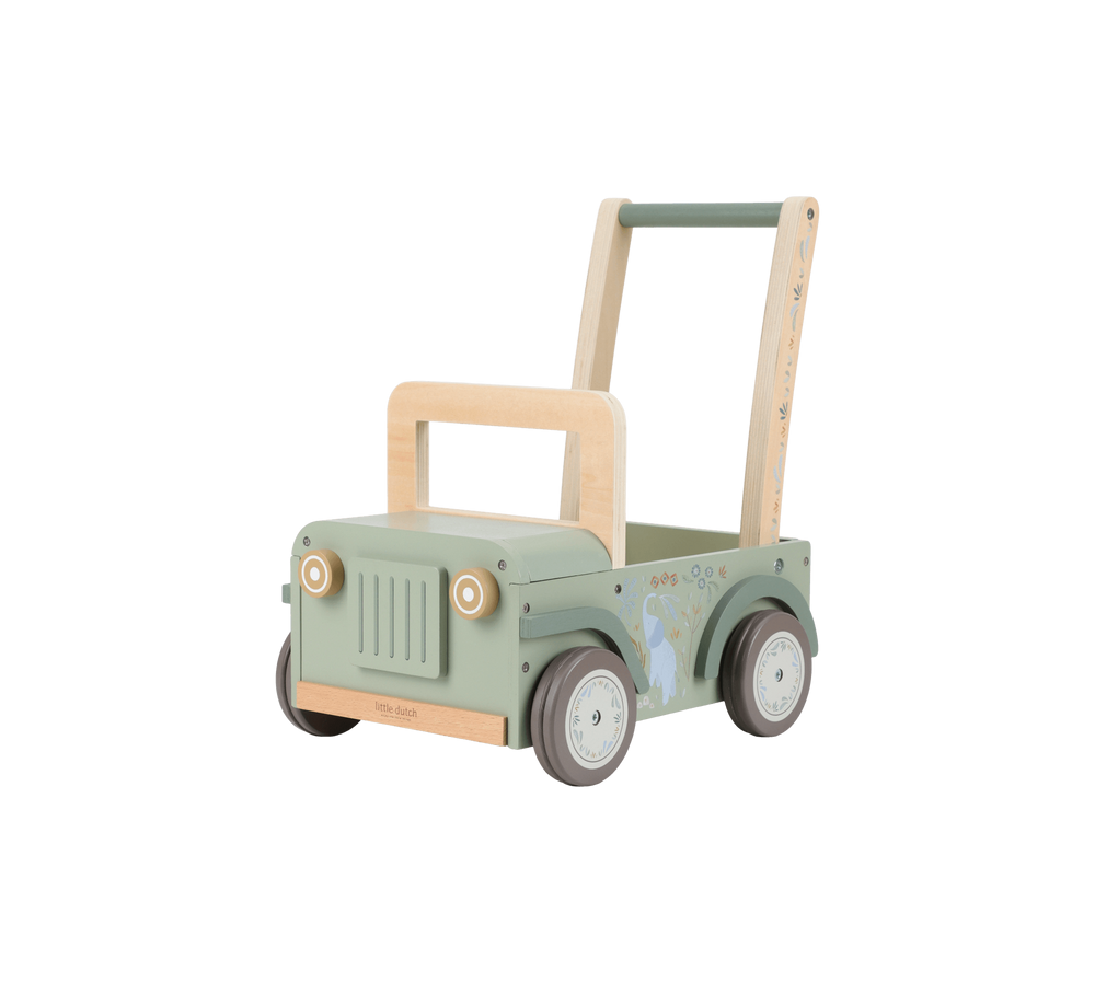 Little Dutch Pchacz drewniany samochód Safari Friends FSC LD7480