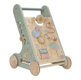 Little Dutch Drewniany chodzik edukacyjny Safari Friends FSC LD7432
