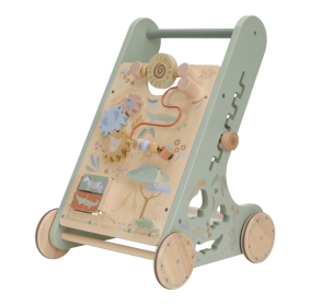 Little Dutch Drewniany chodzik edukacyjny Safari Friends FSC LD7432