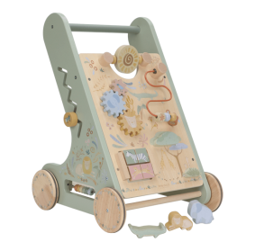 Little Dutch Drewniany chodzik edukacyjny Safari Friends FSC LD7432