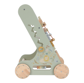 Little Dutch Drewniany chodzik edukacyjny Safari Friends FSC LD7432