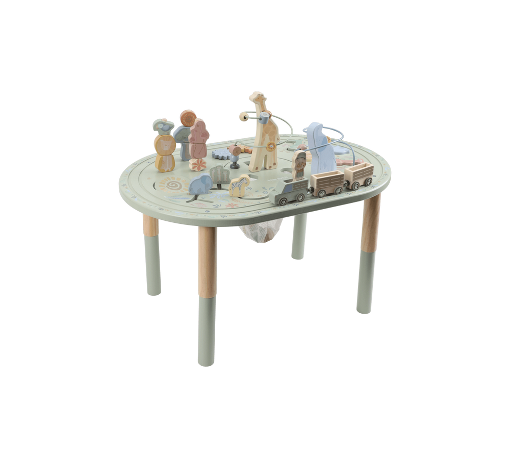 Little Dutch Stolik edukacyjny Safari Friends FSC LD7441