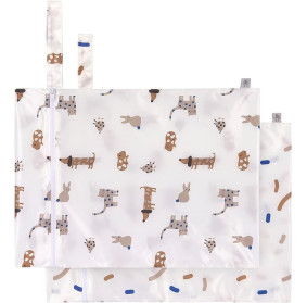 zestaw wodoodpornych torebek Little Mateys royal blue