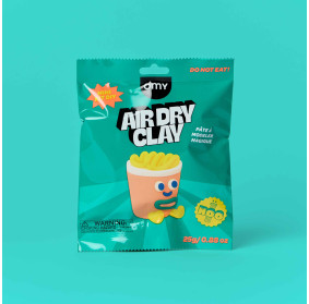 AIR CLAY – ZESTAW KREATYWNY Z MASĄ SAMOUTWARDZALNĄ – NOO OMY
