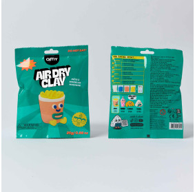 AIR CLAY – ZESTAW KREATYWNY Z MASĄ SAMOUTWARDZALNĄ – NOO OMY