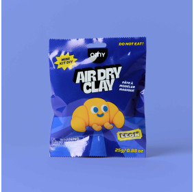 AIR CLAY – ZESTAW KREATYWNY Z MASĄ SAMOUTWARDZALNĄ – LEON OMY