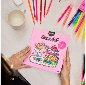 KOLOROWANKA COZY ART - KAWAII OMY