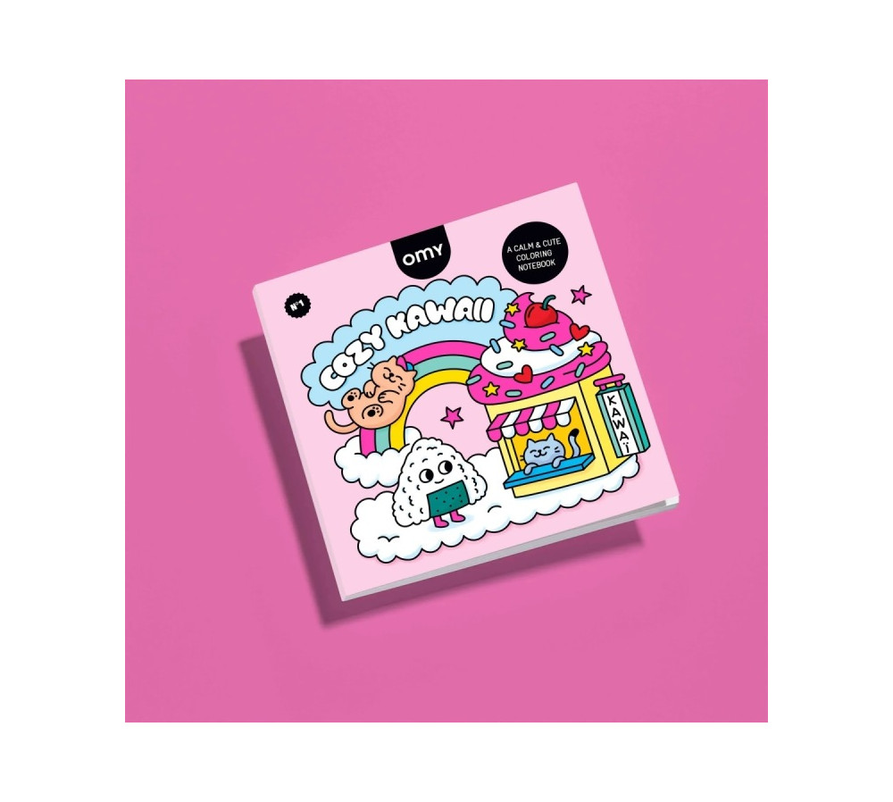 KOLOROWANKA COZY ART - KAWAII OMY