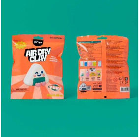AIR CLAY – ZESTAW KREATYWNY Z MASĄ SAMOUTWARDZALNĄ – YUKI OMY