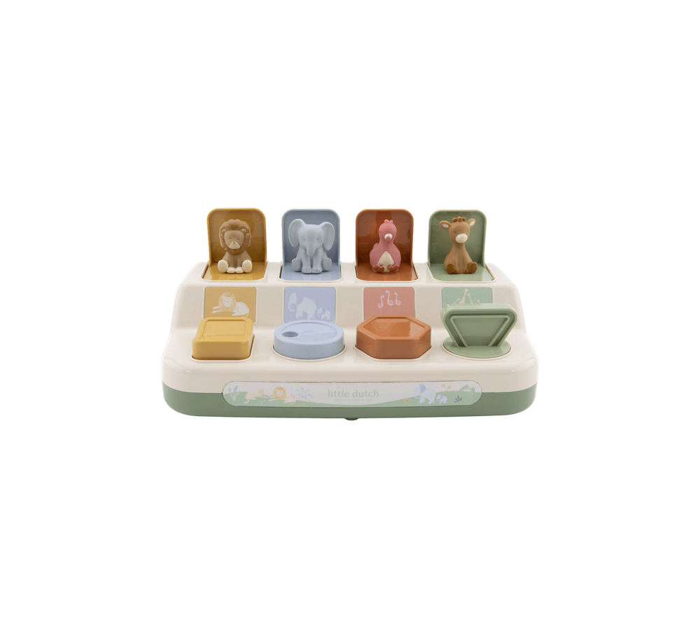 Little Dutch Zabawka pop-up Safari Friends