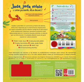 Jadą, jadą misie i inne piosenki dla dzieci. Sam zagraj i zaśpiewaj piosenki! Książka z pianinkiem AKSJOMAT